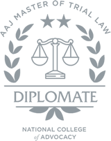 AAJ Master of Trial Law Diplomate