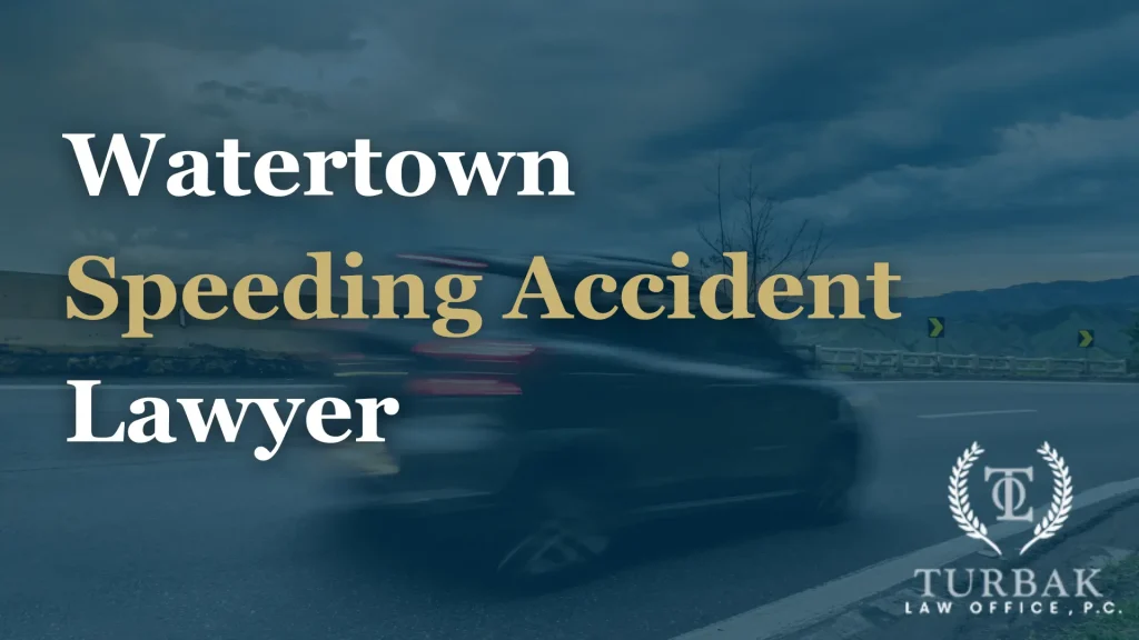 Watertown Speeding Accident Lawyer Image