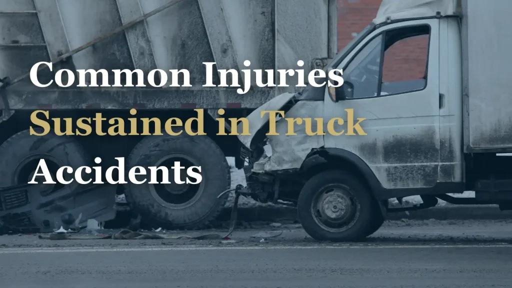 Common Injuries Sustained in Truck Accidents Image