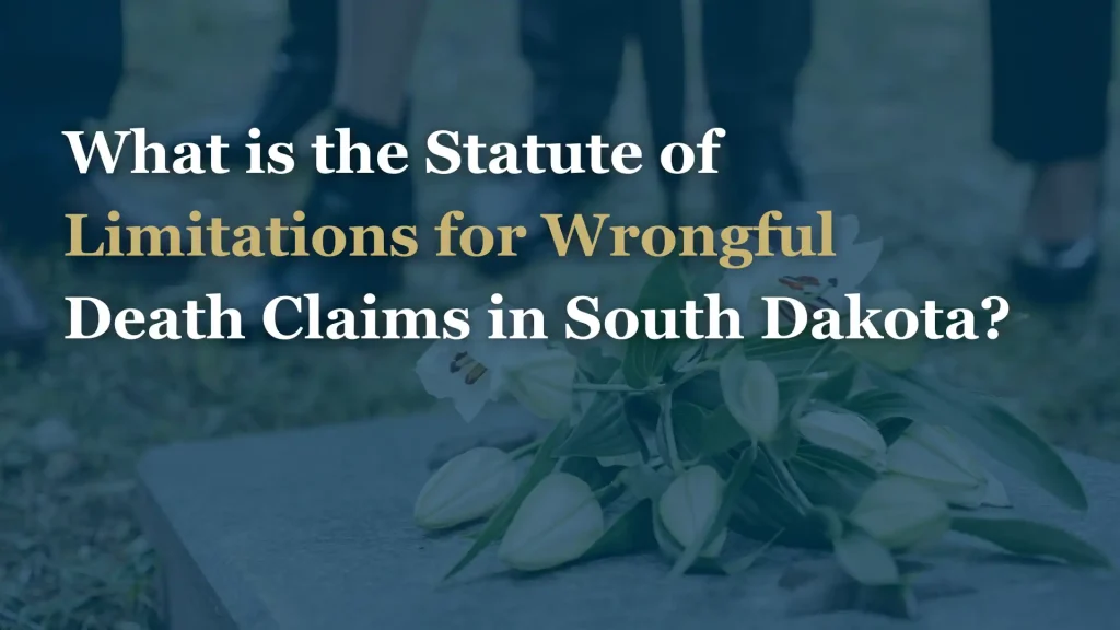 What is the Statute of Limitations for Wrongful Death Claims in South Dakota_ image