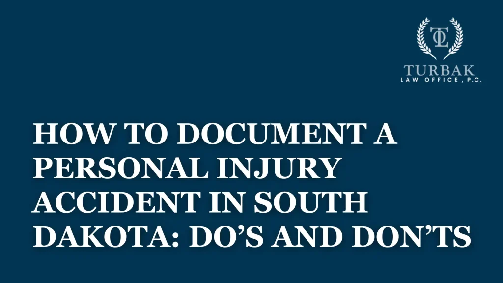 How to Document a Personal Injury Accident in South Dakota_ Do’s and Don’ts