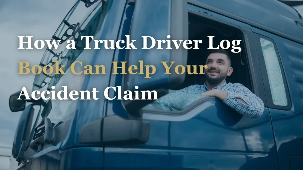 How a Truck Driver Log Book Can Help Your Accident Claim Image
